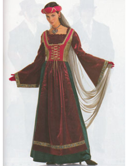 Patrão Châtelaine - Burda 2509