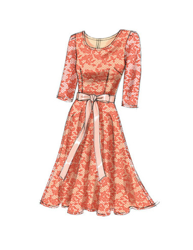 Molde de vestido - Vogue 8766