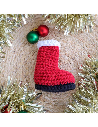 Kit de crochê - Decorações de Natal