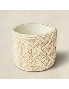 Kit de macramé - Kit cachepô boêmio 2