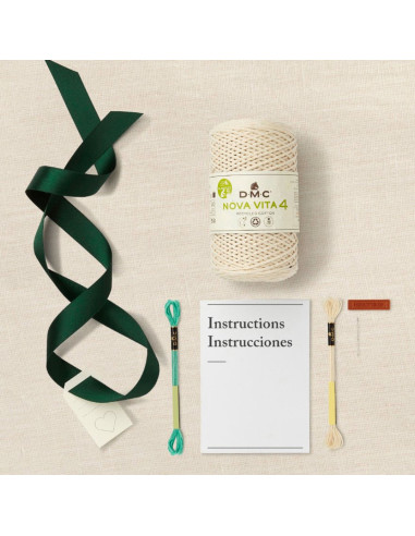 Kit de macramé - Kit cachepô boêmio