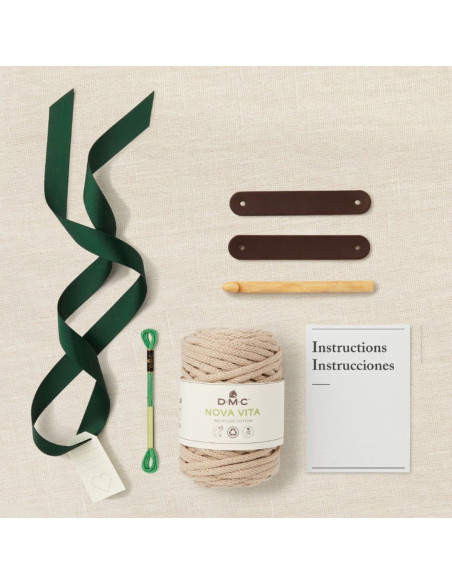 Kit de crochê - Cesta