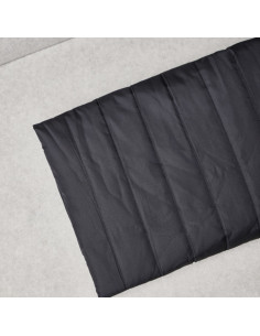 Tecido acolchoado repelente à água Strip - Preto