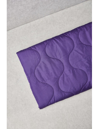 Tecido acolchoado repelente à água Wave - Violeta