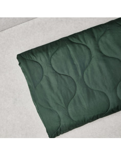 Tecido acolchoado repelente à água Wave - Verde garrafa