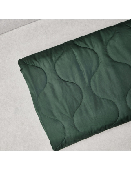 Tecido acolchoado repelente à água Wave - Verde garrafa