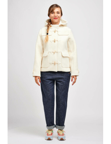 Padrão de casaco duffle coat Rê - I am patterns