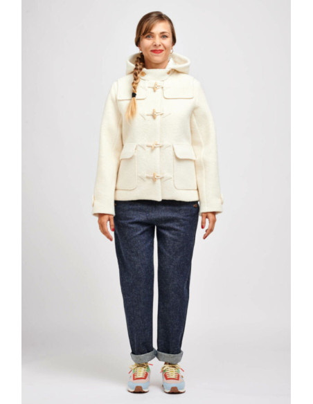 Padrão de casaco duffle coat Rê - I am patterns