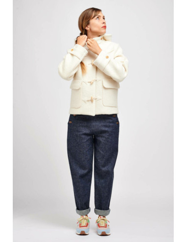 Padrão de casaco duffle coat Rê - I am patterns