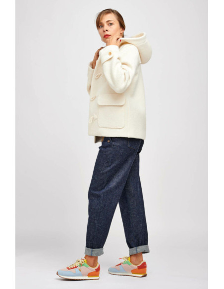 Padrão de casaco duffle coat Rê - I am patterns