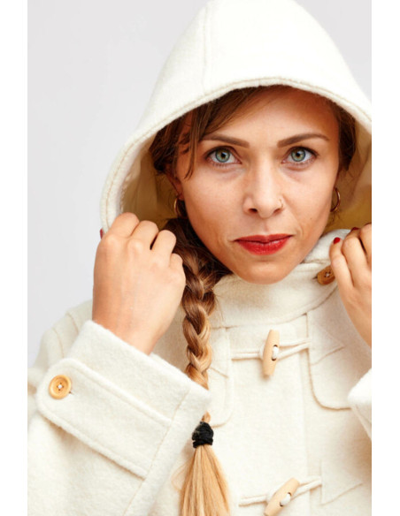 Padrão de casaco duffle coat Rê - I am patterns