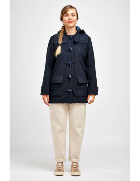 Padrão de casaco duffle coat Rê - I am patterns