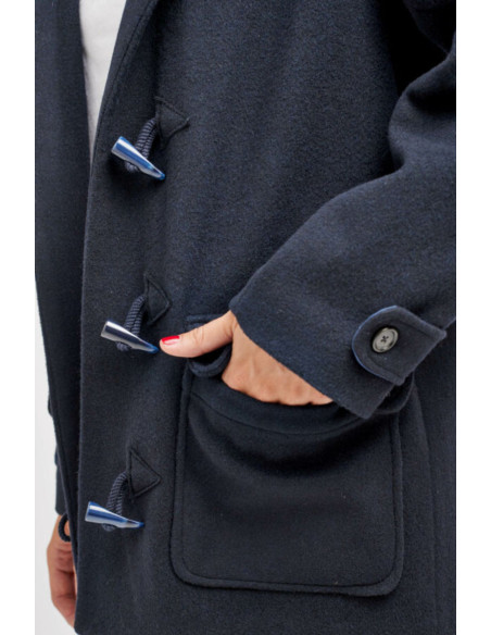 Padrão de casaco duffle coat Rê - I am patterns
