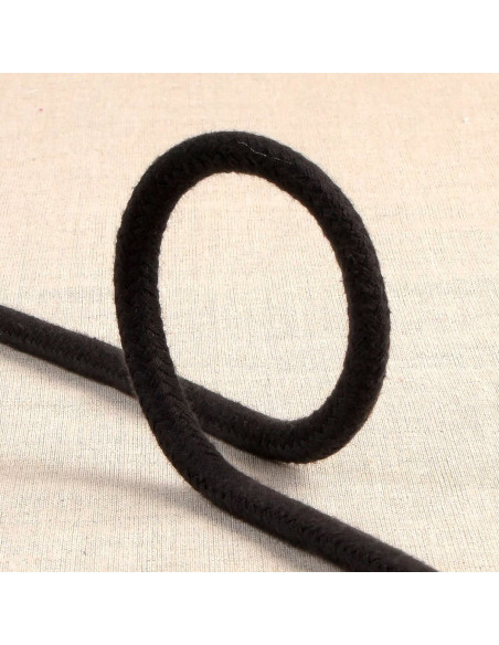 Cordão trançado - Preto