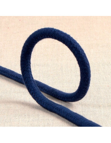 Cordão trançado - Azul marinho