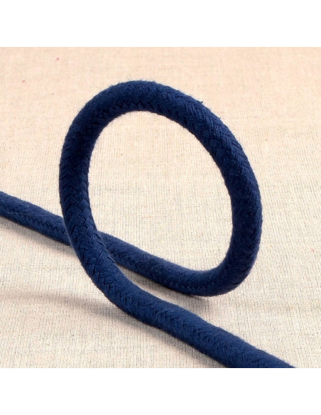 Cordão trançado - Azul marinho