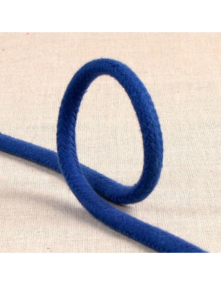Cordão trançado - Azul real