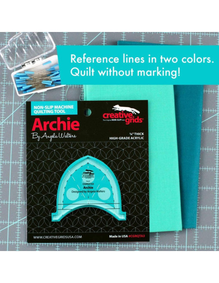 Ferramenta de Quilting à Máquina Archie Creative Grids