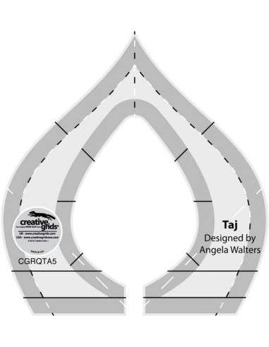 Regra Taj Machine Quilting Tool Creative Grids