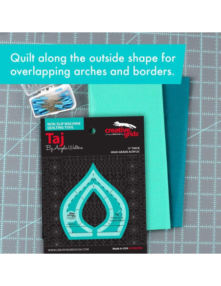 Regra Taj Machine Quilting Tool Creative Grids