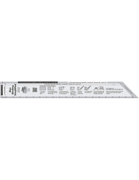 Régua Bias Binding Simplified Creative Grids