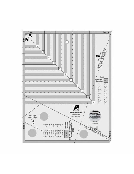Régua Kitty Cornered Creative Grids