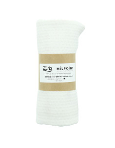 Cupão de tecido absorvente médio Zorb 3D Stay Dry antimicrobiano 50 x 75 cm - Branco