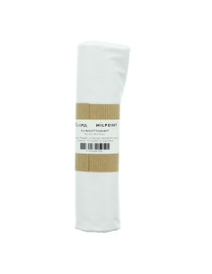 Retalho de tecido PUL impermeável 50 x 70 cm - Branco