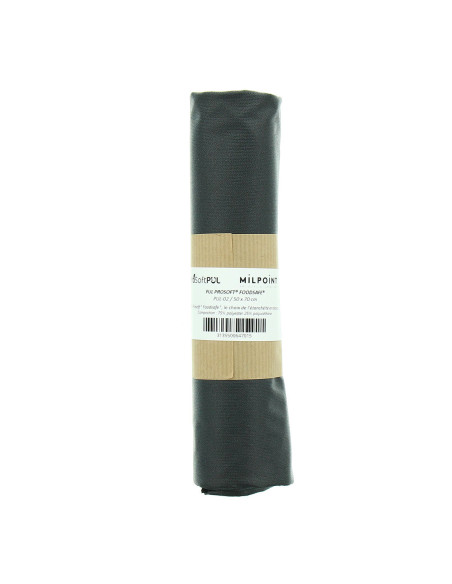 Retalho de tecido PUL impermeável 50 x 70 cm - Preto