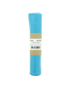 Retalho de tecido PUL impermeável 50 x 70 cm - Azul turquesa
