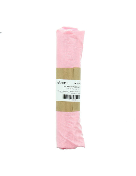 Retalho de tecido PUL impermeável 50 x 70 cm - Rosa
