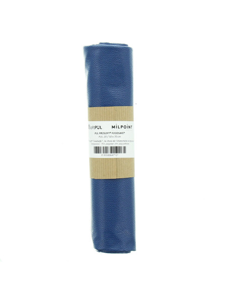 Retalho de tecido PUL impermeável 50 x 70 cm - Azul marinho