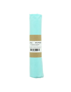 Retalho de tecido PUL impermeável 50 x 70 cm - Azul claro