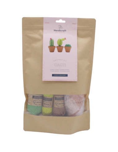 Kit de crochê - Cacto