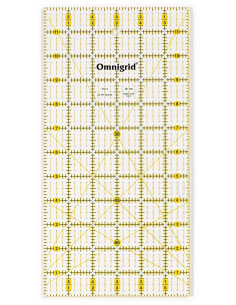 Régua patchwork Omnigrid 6 x 12 polegadas