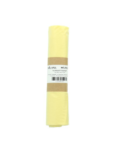 Retalho de tecido PUL impermeável 50 x 70 cm - Amarelo claro