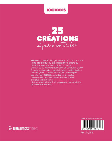 Livro 25 criações em torno de um pano de prato