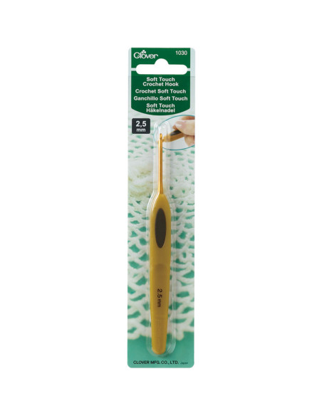 Agulha de Crochê Clover Soft Touch