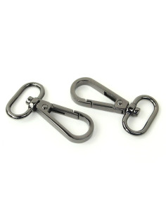 Conjunto de 2 mosquetões de metal - Cano de fuzil 19 mm