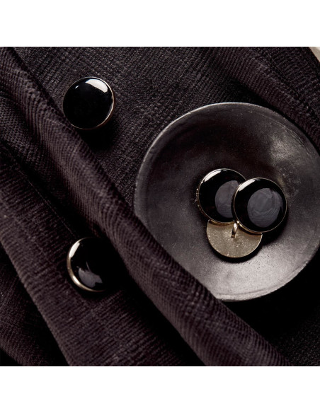 Tecido veludo Dandy Velvet Black - Atelier Brunette
