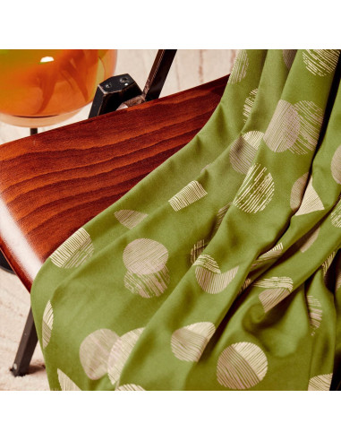 Tecido viscose Jane Matcha Leaf - Atelier Brunette