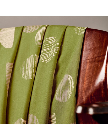 Tecido viscose Jane Matcha Leaf - Atelier Brunette