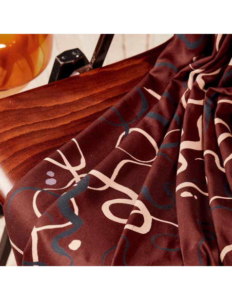 Tecido viscose Misty Rust - Atelier Brunette