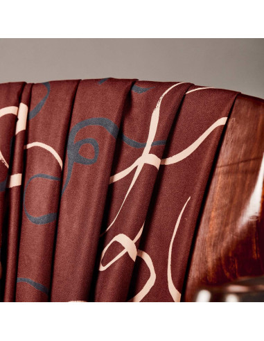 Tecido viscose Misty Rust - Atelier Brunette