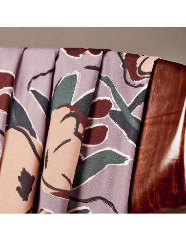 Tecido viscose Peony Divine Parma - Atelier Brunette