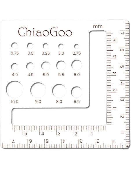 Medidor de agulhas ChiaoGoo
