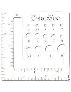 Medidor de agulhas ChiaoGoo 2