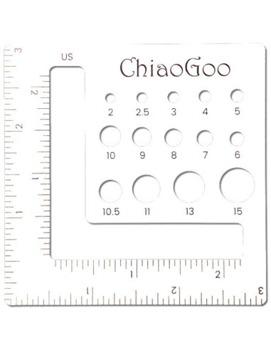 Medidor de agulhas ChiaoGoo