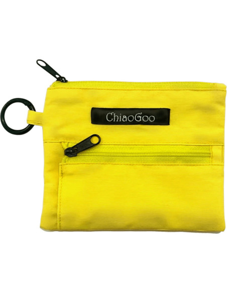 Mini bolsa amarela para agulhas Shorties Large ChiaoGoo