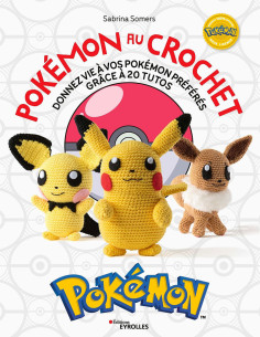 Livro de Pokémon em crochê
